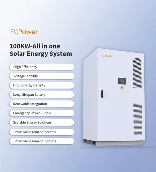 100KW High Voltage Energy Power System Lithium Battery All One System - Solar Charging Battery