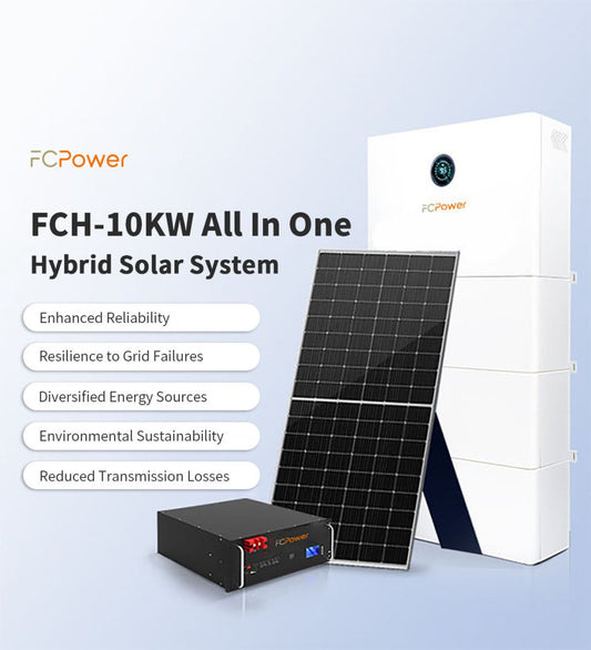 10KW Solar System: Hybrid All-In-One Solution - Solar Charging Battery