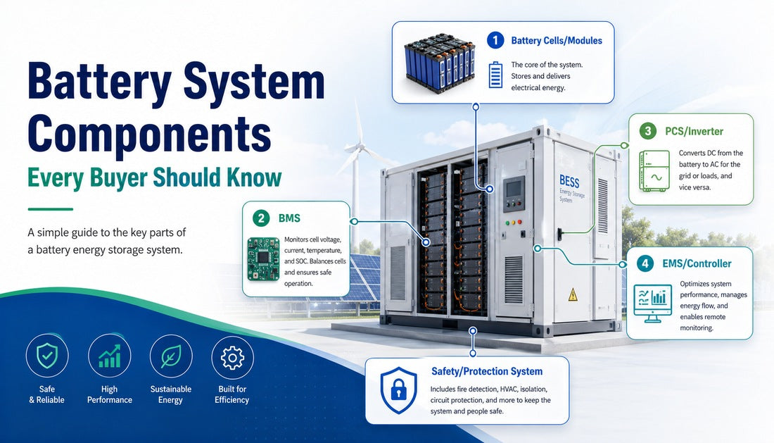 Battery System Components Every Buyer Should Know