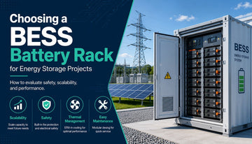 Choosing a BESS Battery Rack for Energy Storage Projects