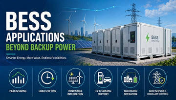 BESS Applications Beyond Backup Power | Complete Guide - Solar Charging Battery