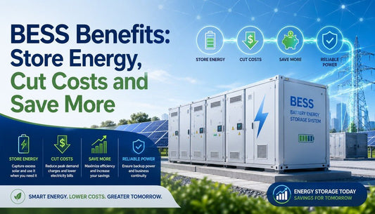 BESS Benefits: Store Energy, Cut Costs and Save More - Solar Charging Battery