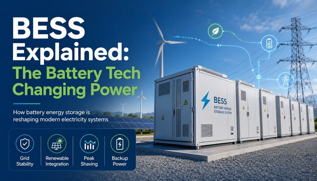 BESS Explained: The Battery Tech Changing Power - Solar Charging Battery