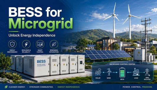 BESS for Microgrid: Unlock Energy Independence - Solar Charging Battery