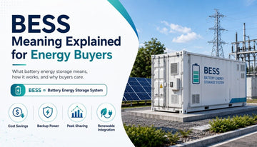 BESS Meaning Explained for Energy Buyers - Solar Charging Battery
