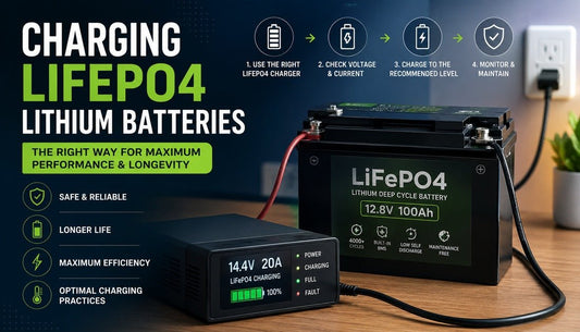 Charging Lifepo4 Lithium Batteries - Solar Charging Battery