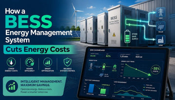 How a BESS Energy Management System Cuts Energy Costs - Solar Charging Battery