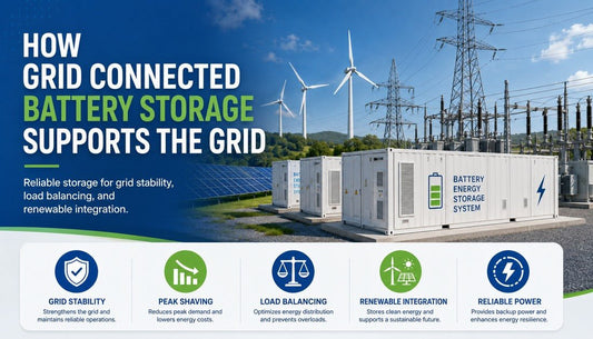 How Grid Connected Battery Storage Supports the Grid - Solar Charging Battery