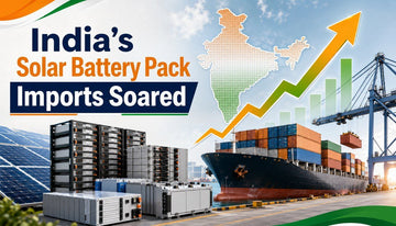 India's Solar Battery Pack Imports Soared - Solar Charging Battery