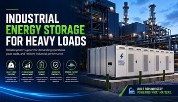 Industrial Energy Storage for Heavy Loads - Solar Charging Battery