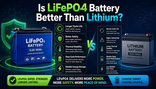 Is LiFePO4 battery better than lithium? - Solar Charging Battery