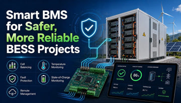 Smart BMS for Safer, More Reliable BESS Projects - Solar Charging Battery