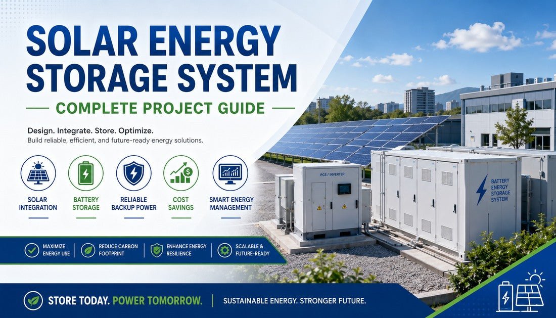 Solar Energy Storage System: Complete Project Guide - Solar Charging Battery