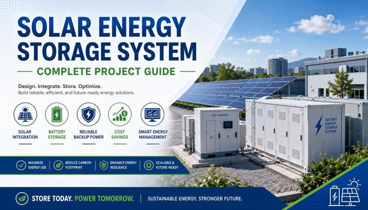 Solar Energy Storage System: Complete Project Guide - Solar Charging Battery