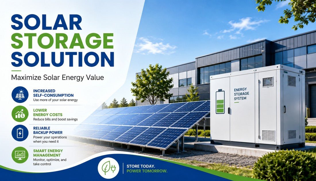 Solar Storage Solution: Maximize Solar Energy Value - Solar Charging Battery