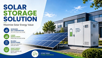 Solar Storage Solution: Maximize Solar Energy Value - Solar Charging Battery