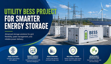 Utility BESS Project for Smarter Energy Storage - Solar Charging Battery