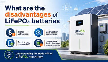 What are the disadvantages of LiFePO4 batteries? - Solar Charging Battery