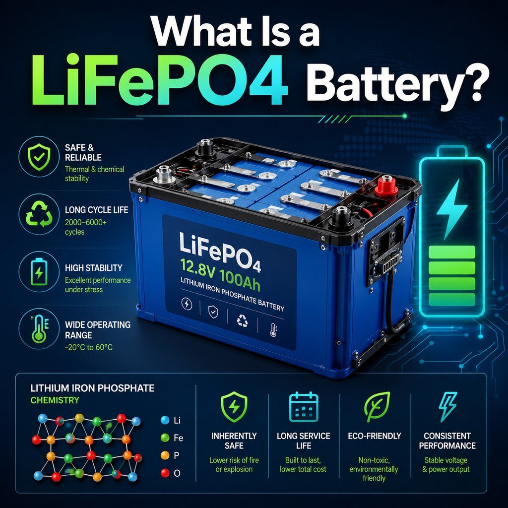 What Is a LiFePO4 Battery? - Solar Charging Battery