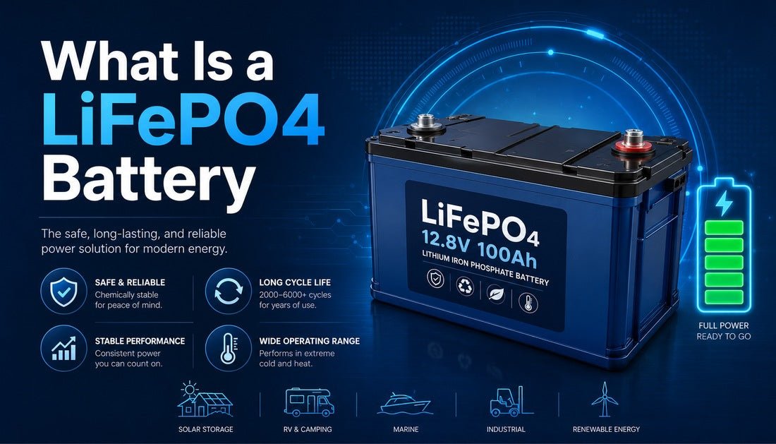 What Is a LiFePO4 Battery? - Solar Charging Battery