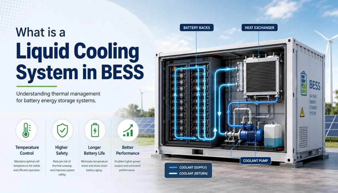 What is a Liquid Cooling System in BESS? - Solar Charging Battery
