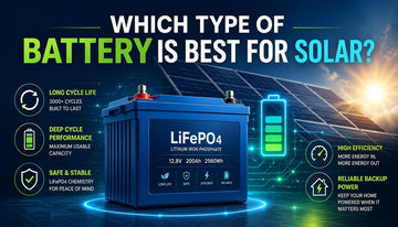 Which Type of Battery is Best for Solar? - Solar Charging Battery