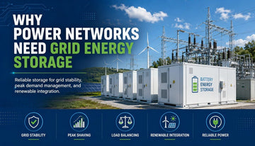 Why Power Networks Need Grid Energy Storage - Solar Charging Battery