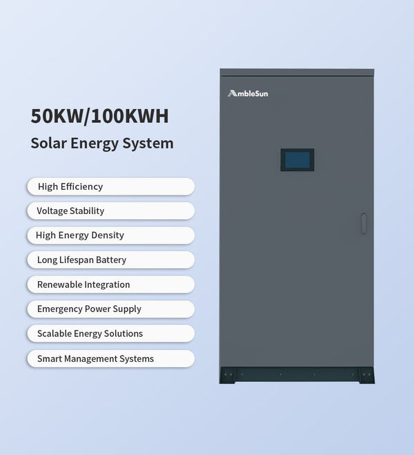 100KW High Voltage Energy Power System Lithium Battery All One System - Solar Charging Battery