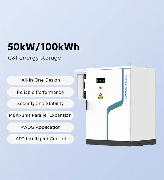100KW High Voltage Energy Power System Lithium Battery All One System - Solar Charging Battery