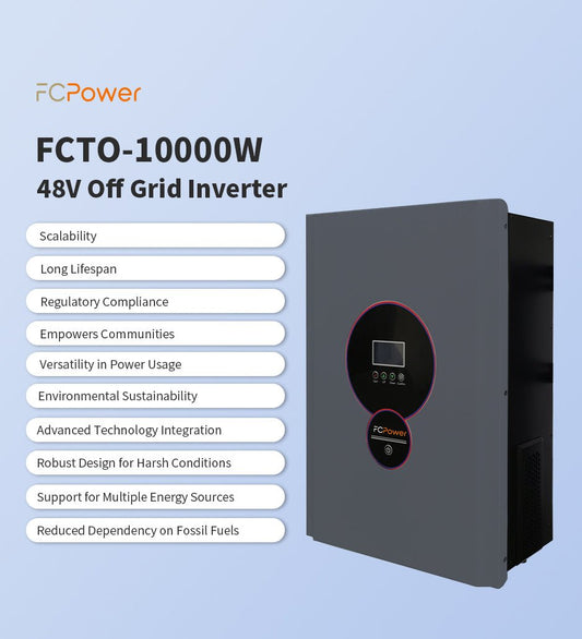10kW Off - Grid Solar Inverter - Solar Charging Battery