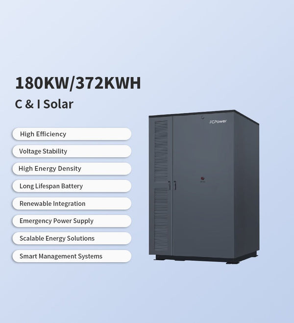 180kW/372kWh BESS C&I Energy Solutions - Solar Charging Battery