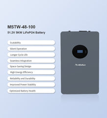 48v 100ah 5kw Lifepo4 Lithium Battery - Solar Charging Battery