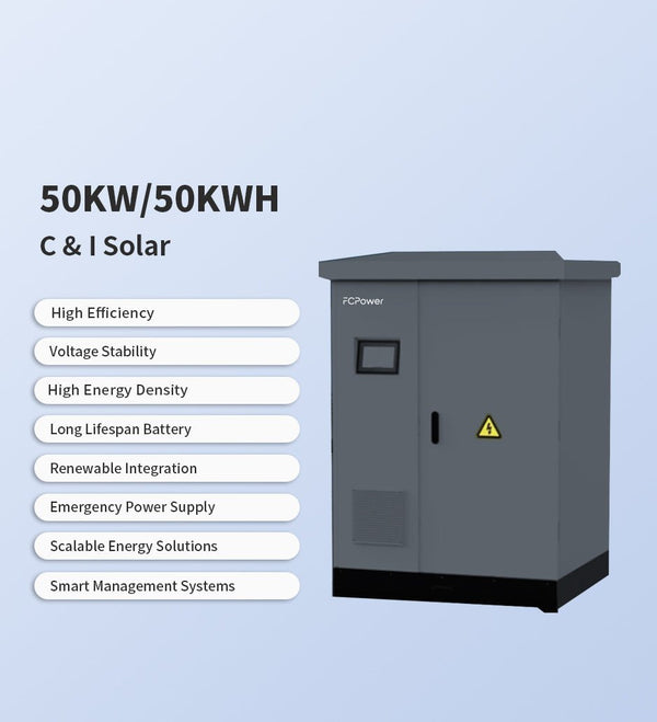 50kW/50kWh BESS C&I Energy Solutions - Solar Charging Battery