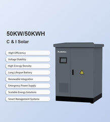 50kW/50kWh BESS C&I Energy Solutions - Solar Charging Battery