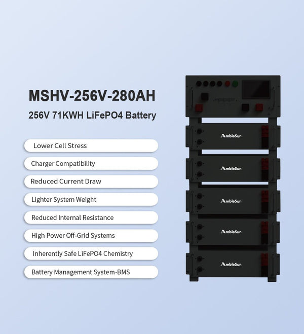 70kwh High Voltage Energy Storage - Solar Charging Battery