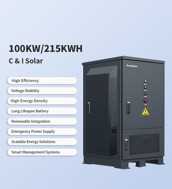 High Capacity 200kW Battery Energy Storage System - Solar Charging Battery
