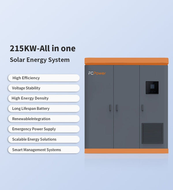 High Capacity 200kW Battery Energy Storage System - Solar Charging Battery