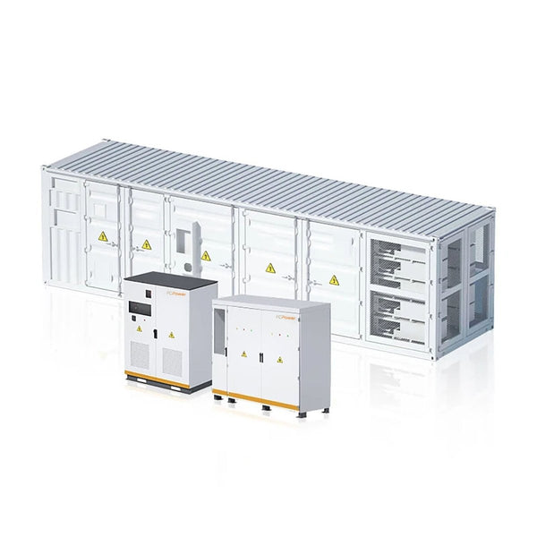 Containerized Storage with LiFePO4 Battery - Solar Charging Battery